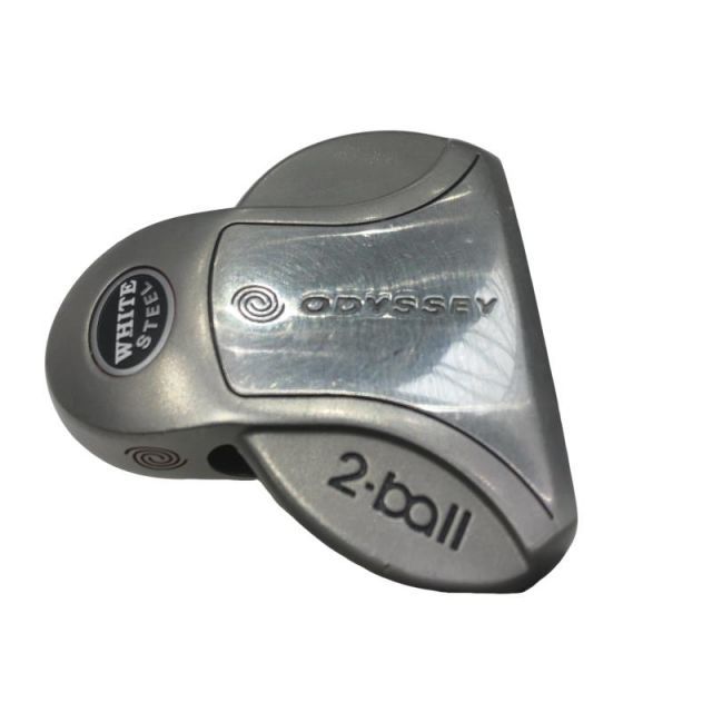 【中古】 オデッセイ WHITE STEEL 2・ball 33インチ パター PT スチール (フレックスその他) メンズ 男性用 右利き 右用 Cランク ゴルフクラブ