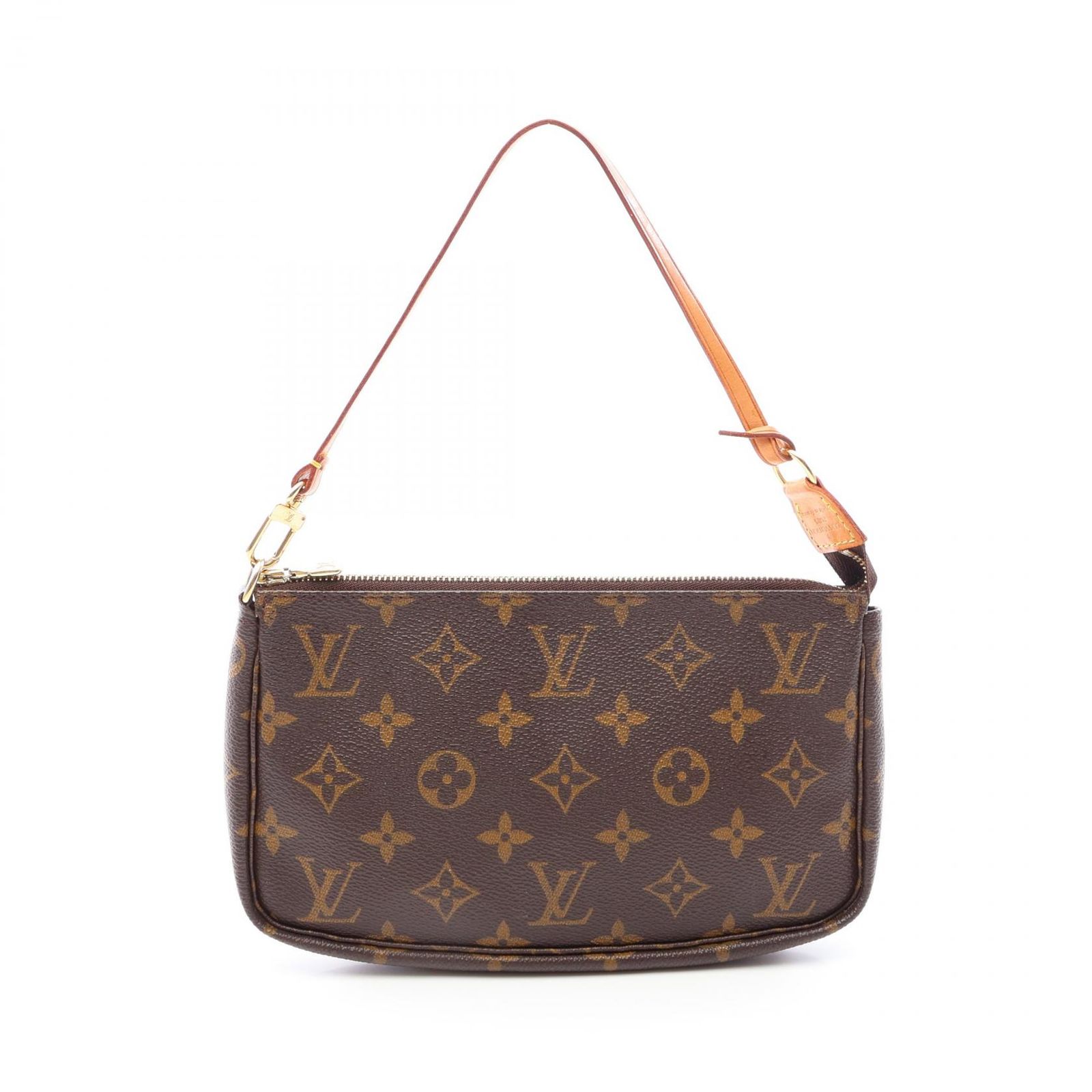 ルイ・ヴィトン LOUIS VUITTON ハンドバッグ ポシェットアクセソワール モノグラム M51980 PVCコーティングキャンバス レザー ポシェット・アクセソワール レディース