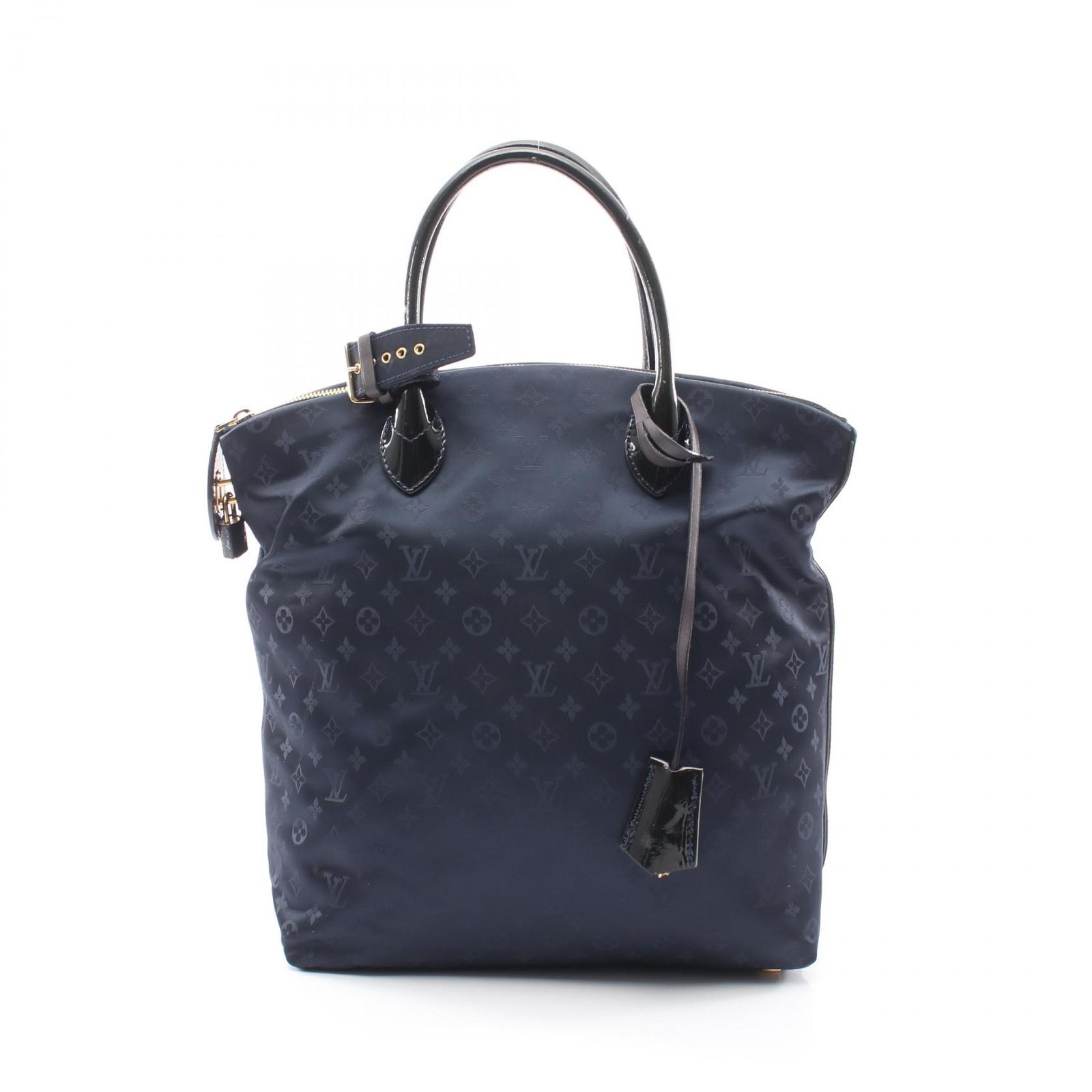 ルイ・ヴィトン LOUIS VUITTON ハンドバッグ ロックイットMM M93842 ブルーマリン ナイロン パテントレザー ロックイット・ヴェルティカルMM レディース Used A