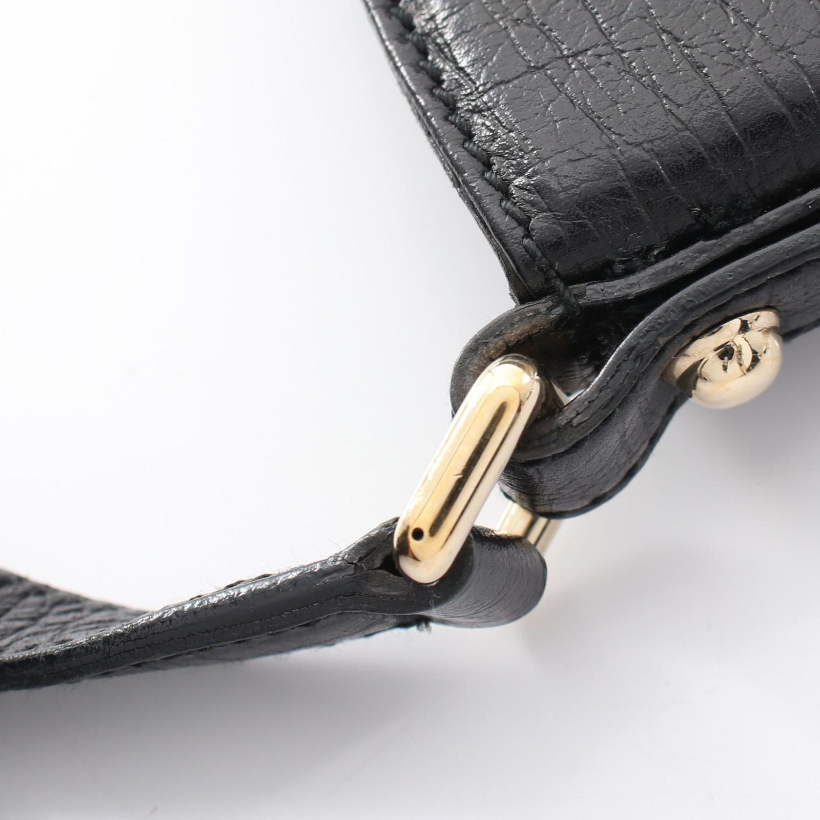 グッチ GUCCI ショルダーバッグ ホースビット GGキャンバス 137386 ブラック キャンバス レザー ホースビット ショルダーバッグ レディース Used A グッチ GUCCI ショルダーバッグ ホースビット GGキャンバス 137386 ブラック キャンバス レザー ホースビット ショルダーバッグ レディース Used A