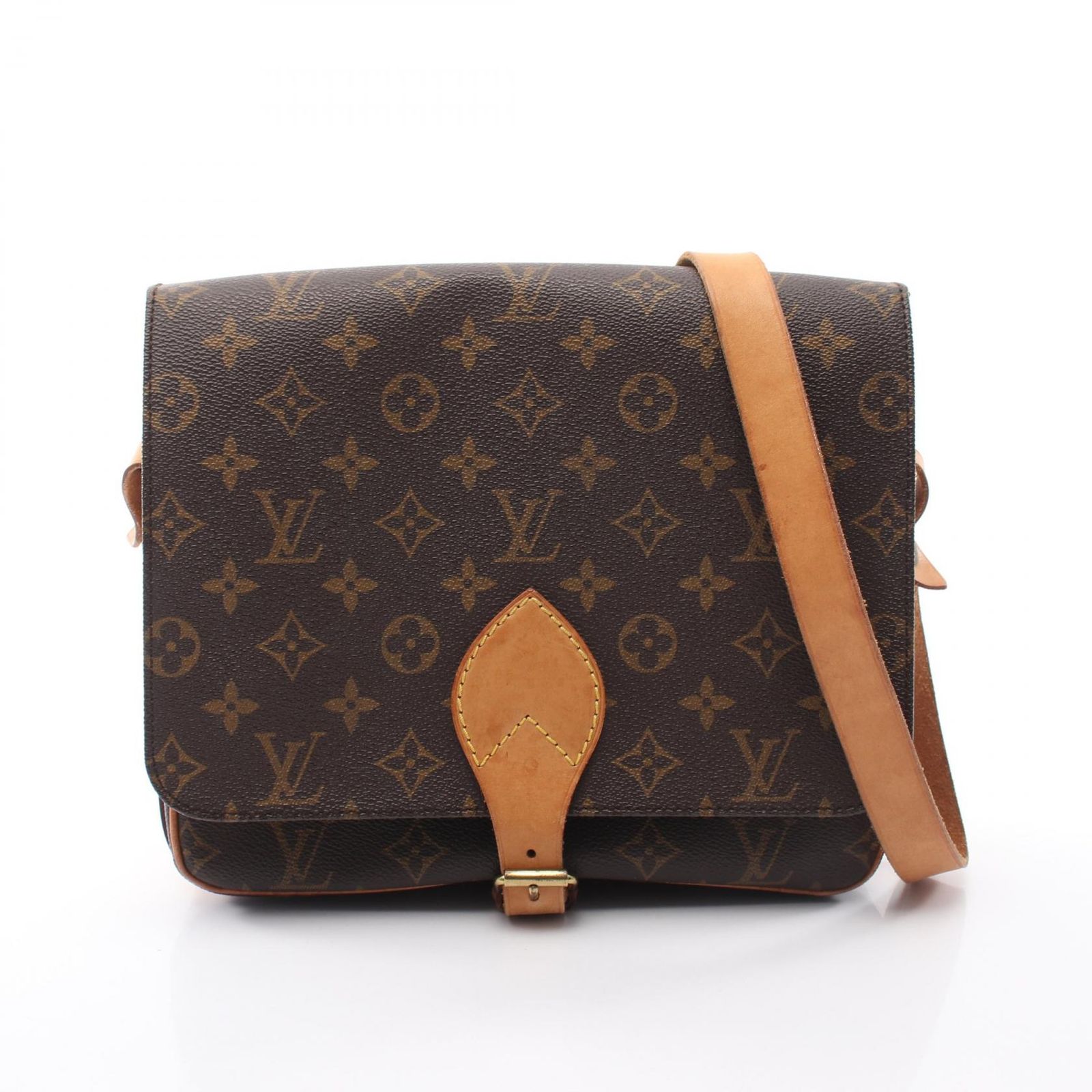 ルイ・ヴィトン LOUIS VUITTON ショルダーバッグ カルトシエールGM M51252 PVCコーティングキャンバス レザー カルトシエールGM レディース Used B