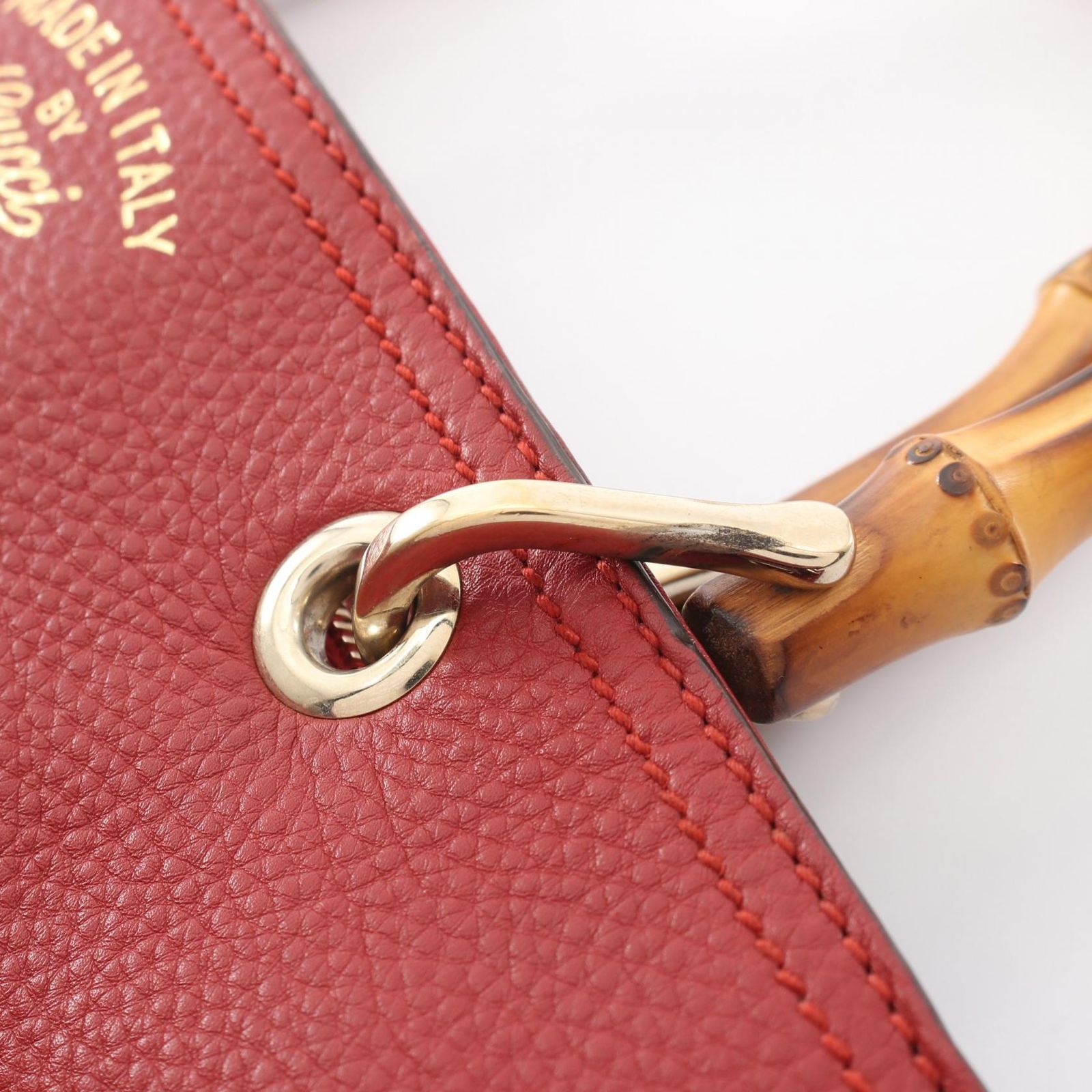 グッチ GUCCI トートバッグ バンブー ショッパー ミディアム 2WAY 