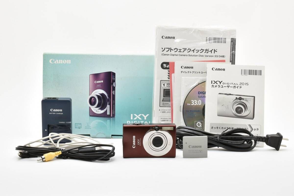 ★良品★ CANON キャノン IXY DIGITAL 20 IS コンパクトデジタルカメラ #K412-3