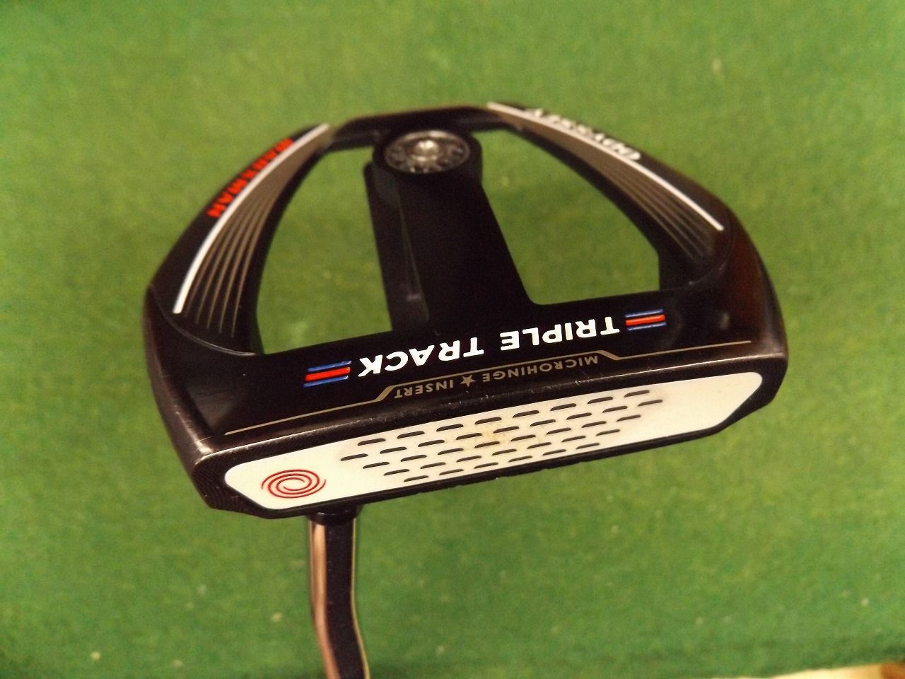 6158 TRIPLE TRACK MARXMAN 34インチ STROKE LAB シャフト カバー劣化 オデッセイ トリプルトラック マークスマン パター .029550