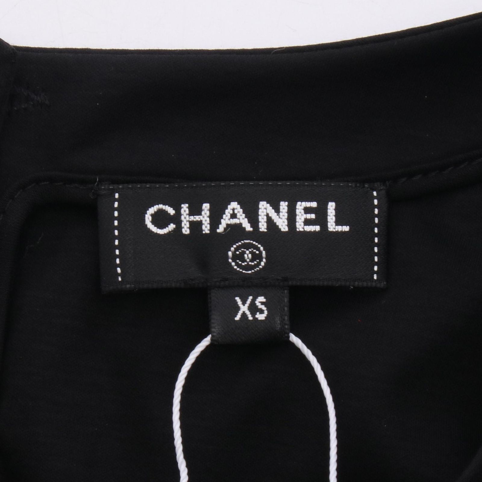 シャネル CHANEL ワンピース ココマークボタン Tシャツ コットン 