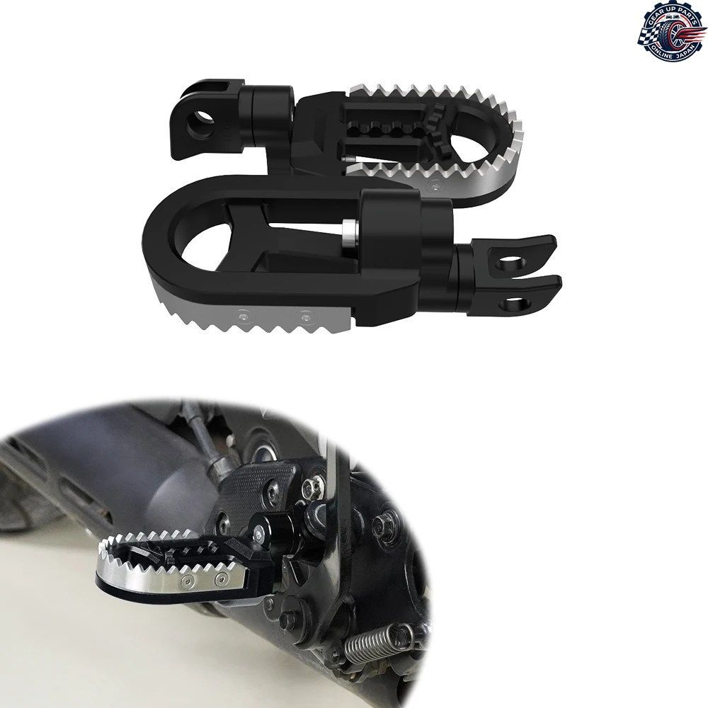 オートバイ用フロントフットレスト/フットペグ ホンダ CR80R CR80RB EXPERT CR85R CR85RB EXPERT XR400R XR600R XR650R XR650L