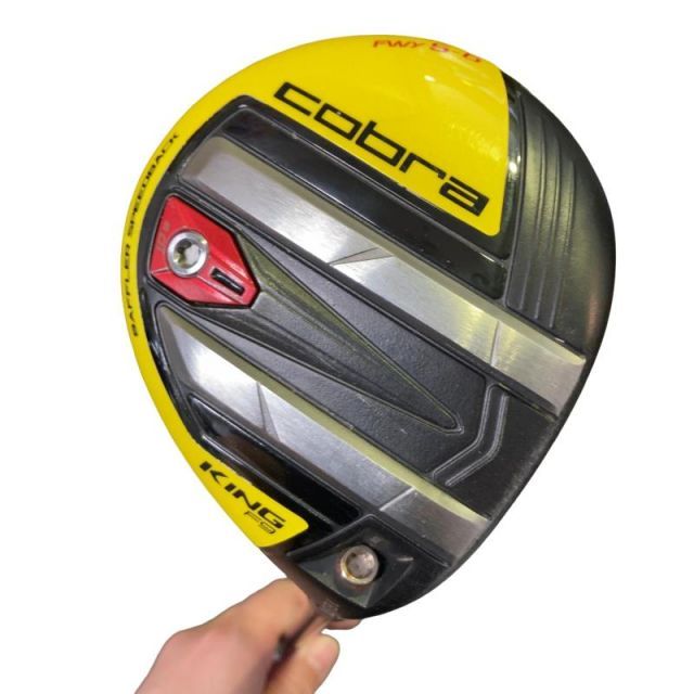 【中古】 コブラ KING SPEEDZONE 3W(イエロー) フェアウェイウッド FW Tour AD for cobra (フレックスS) メンズ 男性用 右利き 右用 Cランク ゴルフクラブ