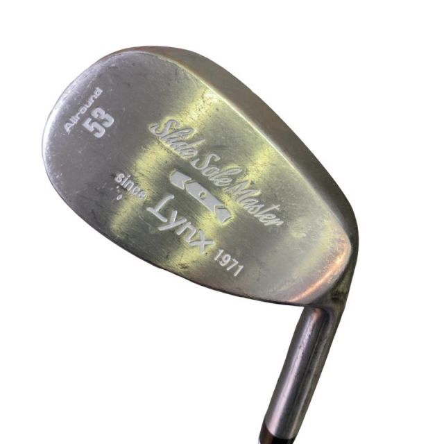 【中古】 リンクス LYNX Slide Sole Master 53° ウェッジ WG スチール (フレックスその他) メンズ 男性用 右利き 右用 Cランク ゴルフクラブ