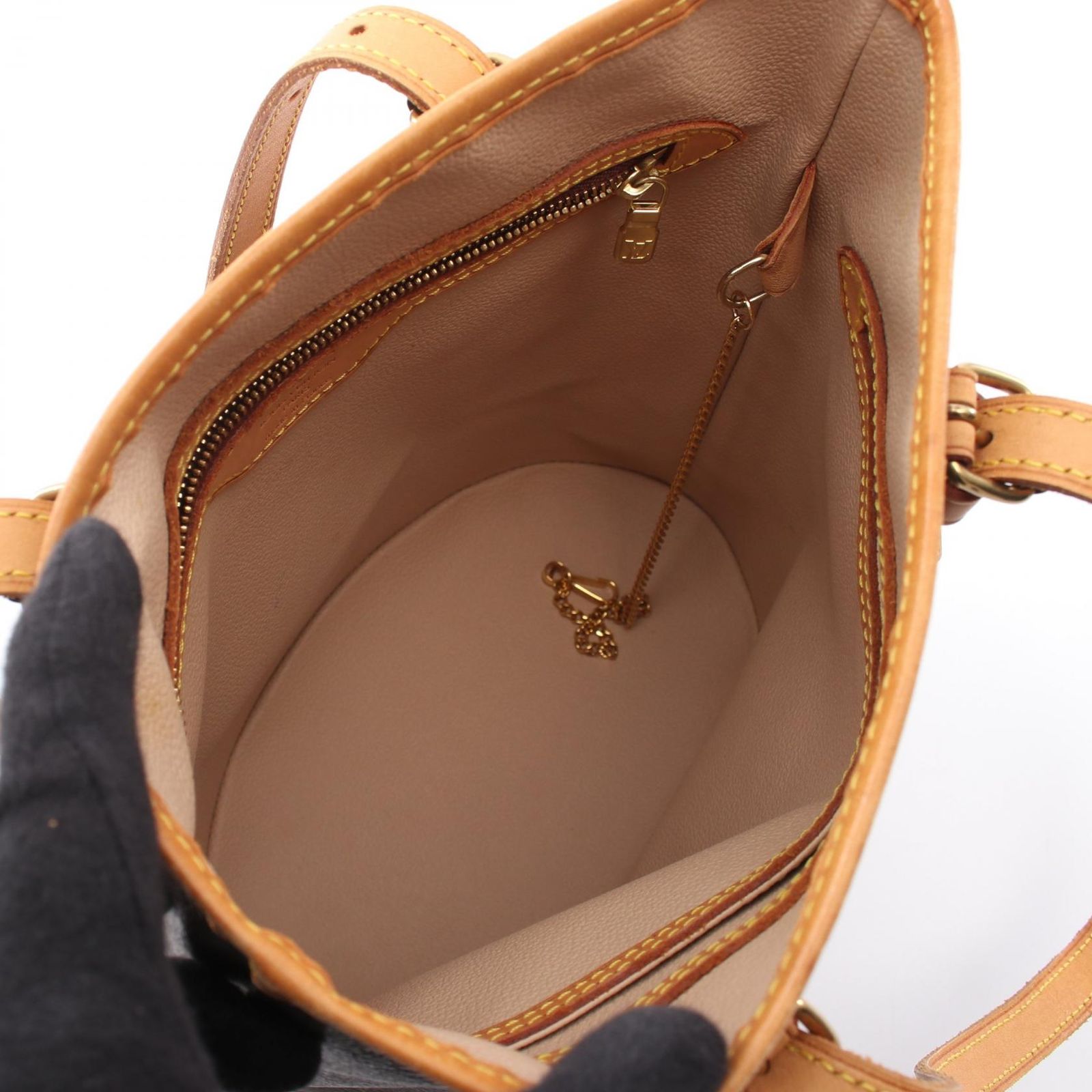 ルイ・ヴィトン LOUIS VUITTON ハンドバッグ バケットPM M42238 PVC