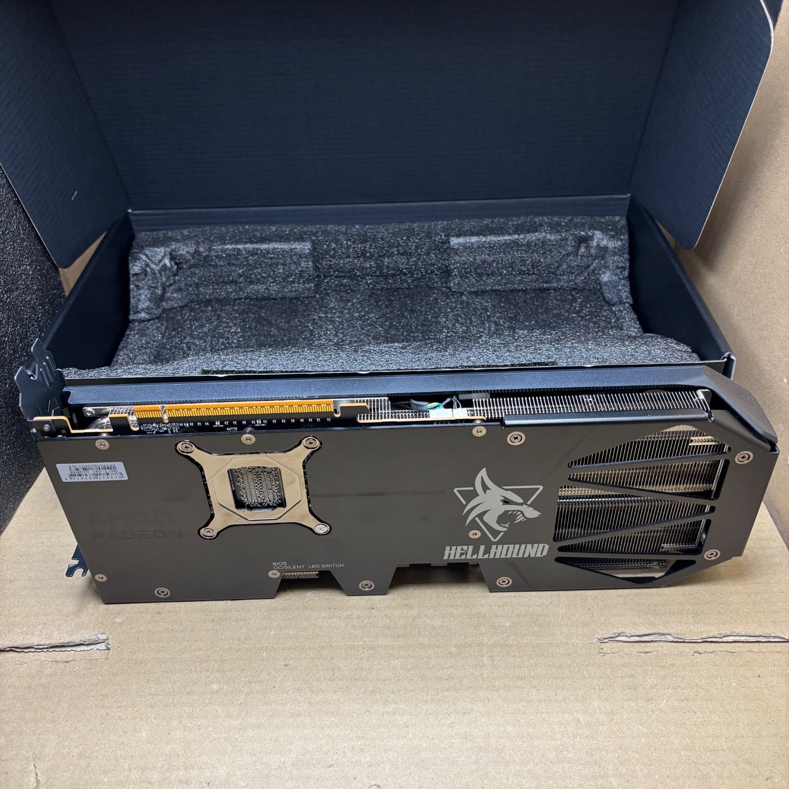 ジャンク】Hellhound Power Color AMD Radeon RX9070 グラフィック 