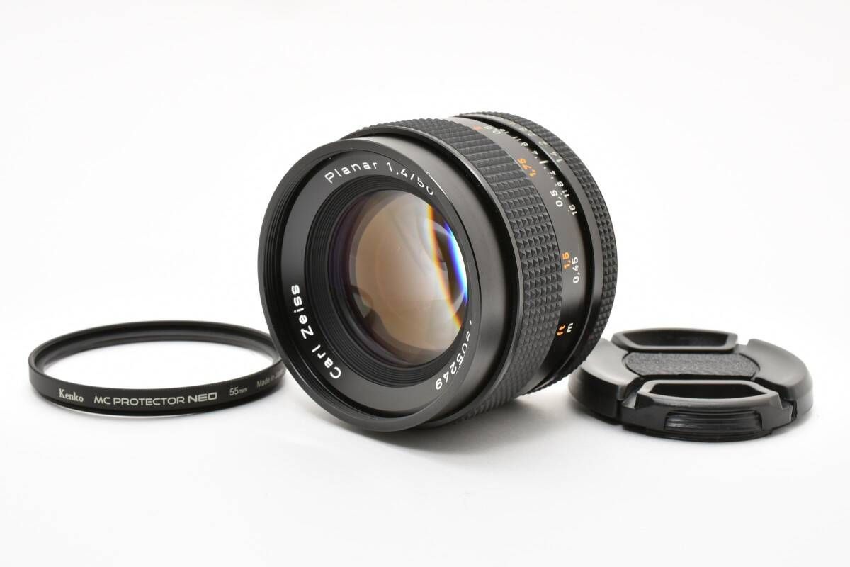 ★極上品★ CONTAX コンタックス Carl Zeiss Planar T* 50mm F1.4 MMJ #K751-2