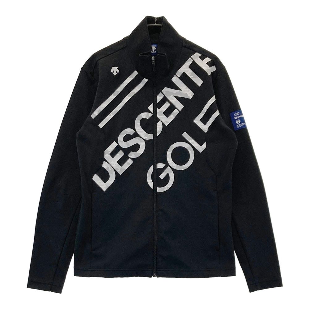 サイズ：M DESCENTE GOLF デサントゴルフ ジップジャケット ブラック系 [240101725566] ゴルフウェア メンズ ストスト