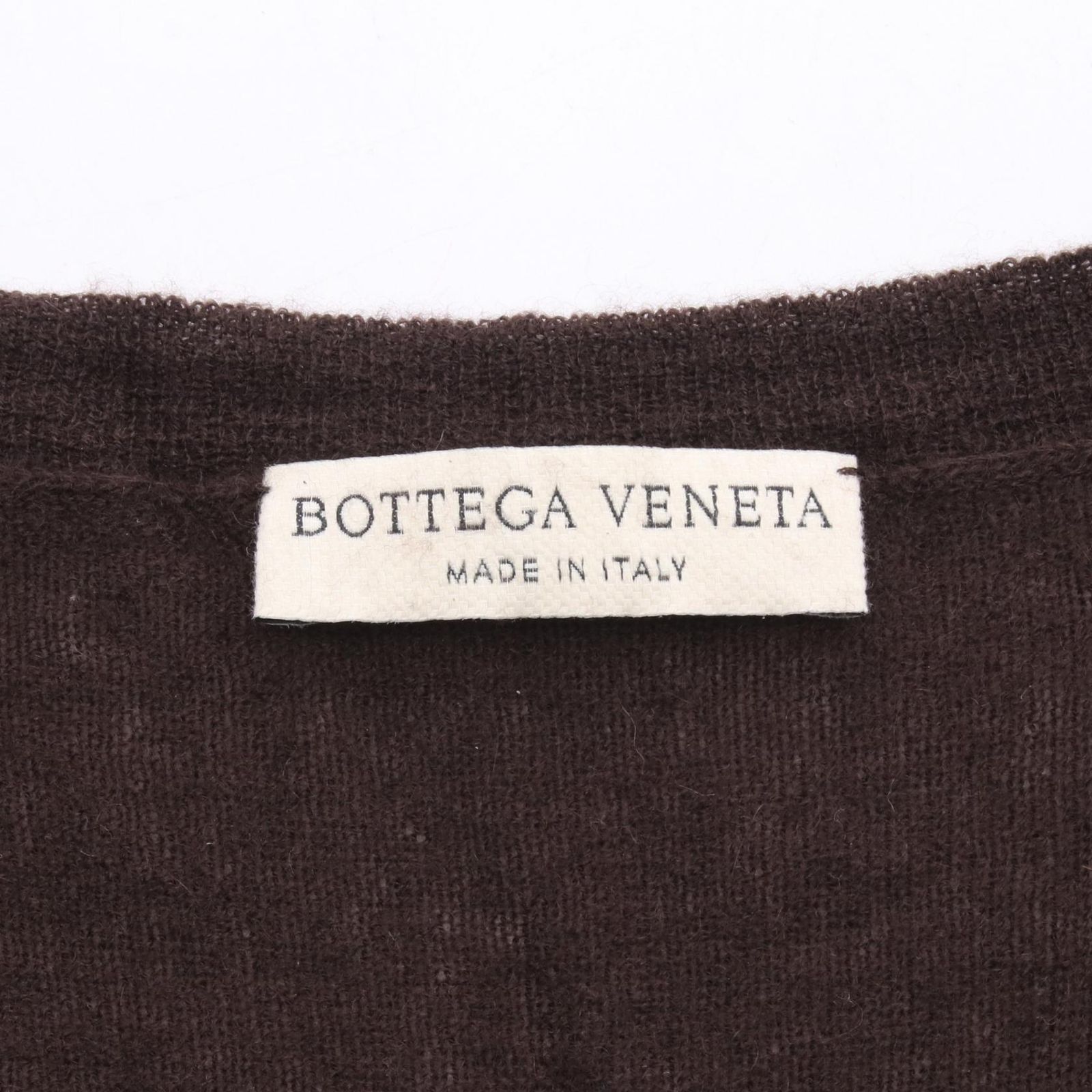 BOTTEGA VENETA クルーネックニットセーター ダークブラウン ボッテガヴェネタ BOTTEGA VENETA ニット クルーネックセーター 568898