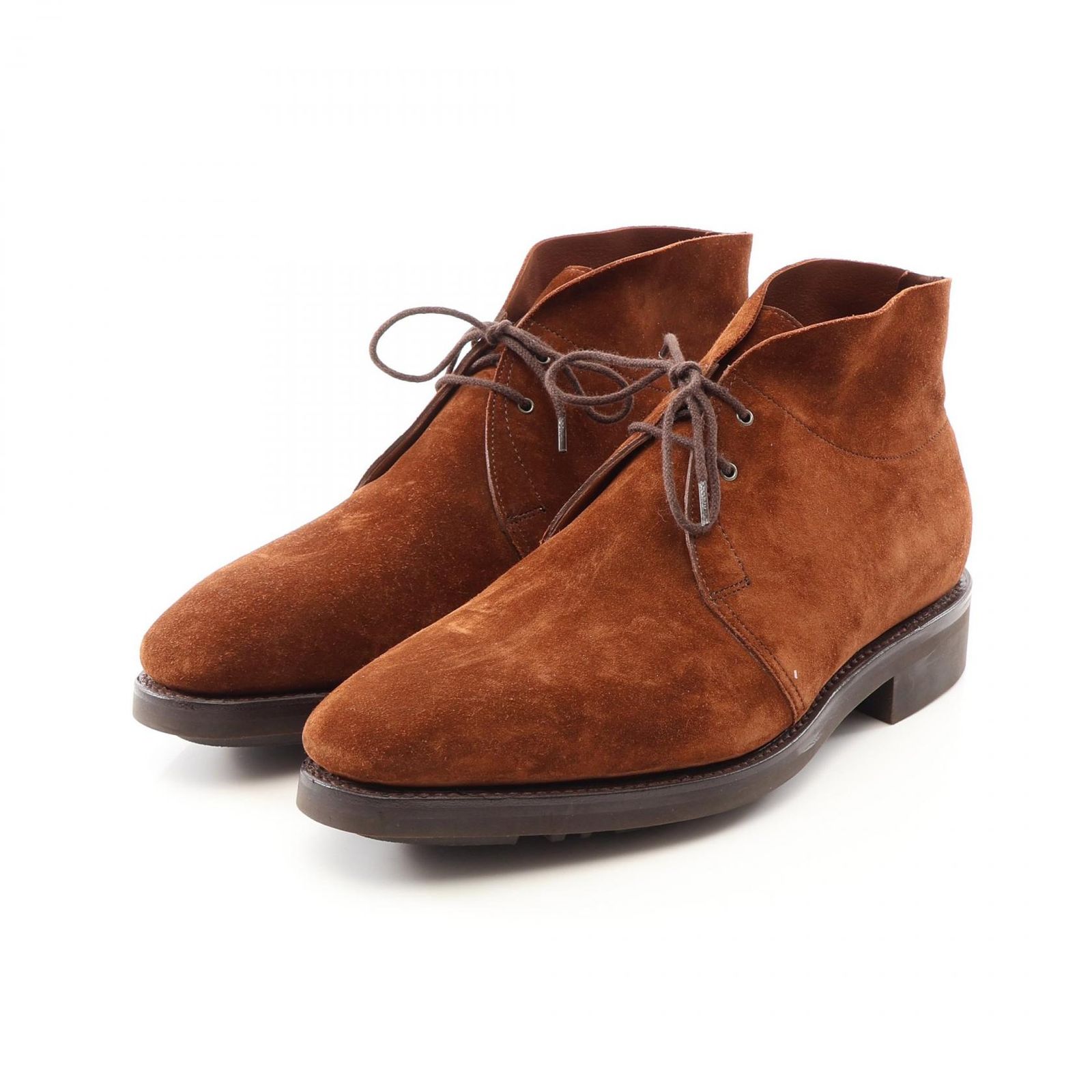 ジョンロブ John Lobb ドレスシューズ ROMSEY II チャッカブーツ スウェード ブーツ メンズ Used B