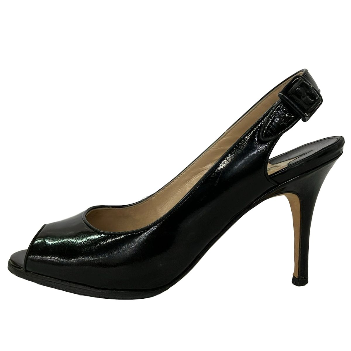 MANOLO BLAHNIK(マノロブラニク) サンダル 36 1/2 レディース - 黒