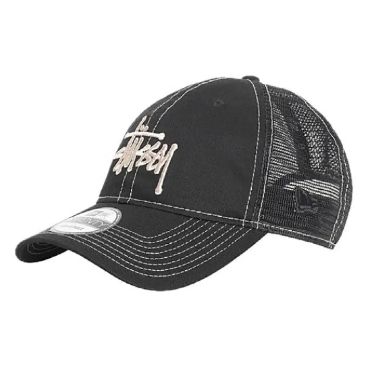 STUSSY NEW ERA 9Twenty ベーシック トラッカー ブラック