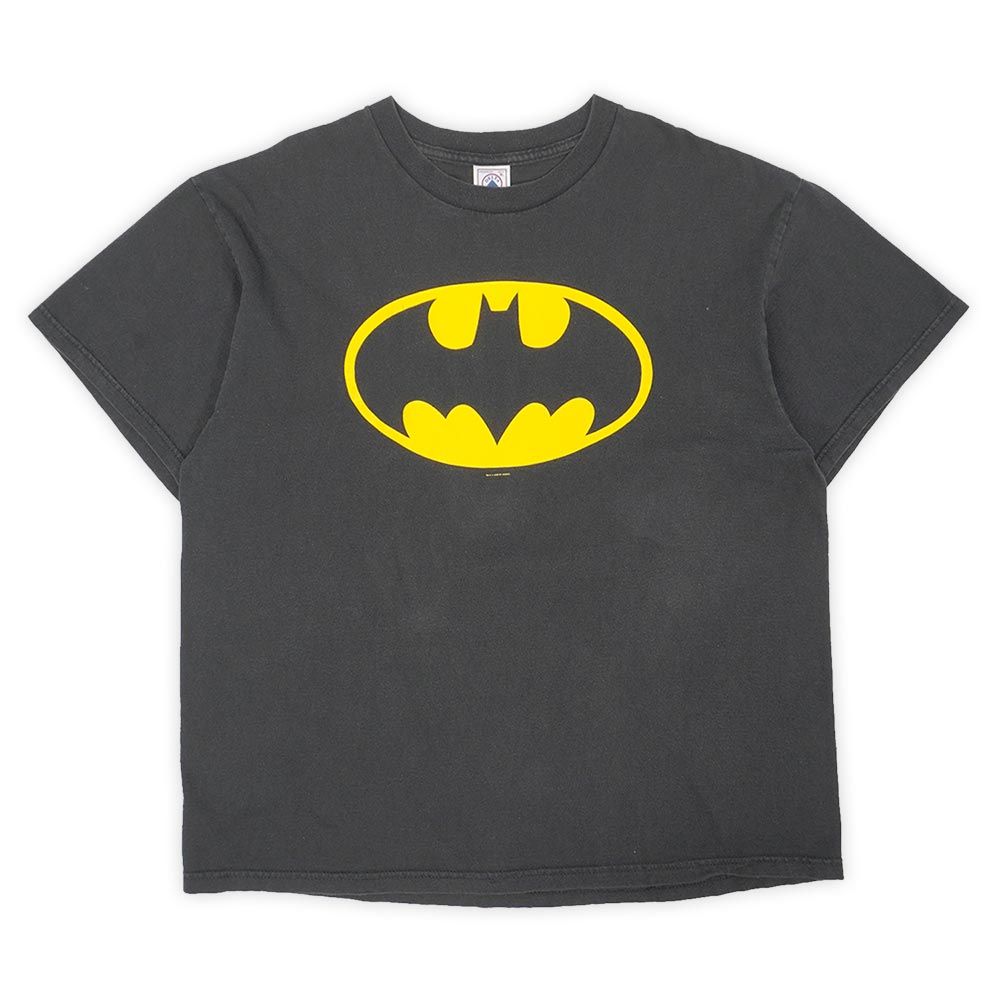 バットマン BATMAN 00s 2000年代 ロゴプリントTシャツ DC COMICS コミックス アメコミ DELTA 半袖 USA ヴィンテージ アメリカ 古着 メンズ Tシャツ・カットソー ブラック / 黒 XL【中古】