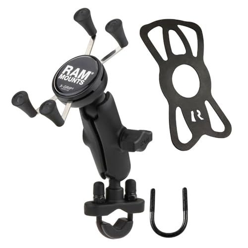 【新品】RAM MOUNTS ラムマウント マウントセット Xグリップ&U字クランプ スマートフォン用 テザー付き ブラック RAM-B-149Z-UN7U 76f51847