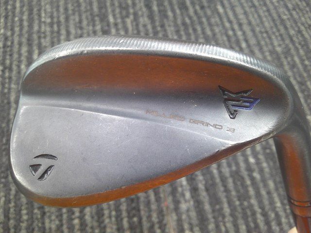 中古 ウェッジ テーラーメイド MILLED GRIND3 Black 54SB-11/Dynamic Gold HT/S200/54[3991]■博多