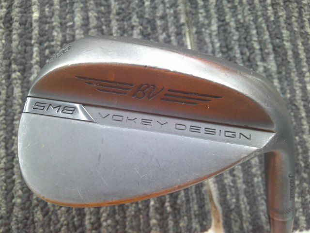 中古 ウェッジ タイトリスト ボーケイSM8ジェットブラック58-12D/Dynamic Gold/S200/58[3992]■博多