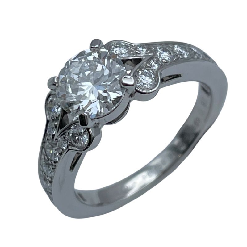 カルティエ Cartier バレリーナソリテールダイヤリング プラチナ Pt950 ジュエリー