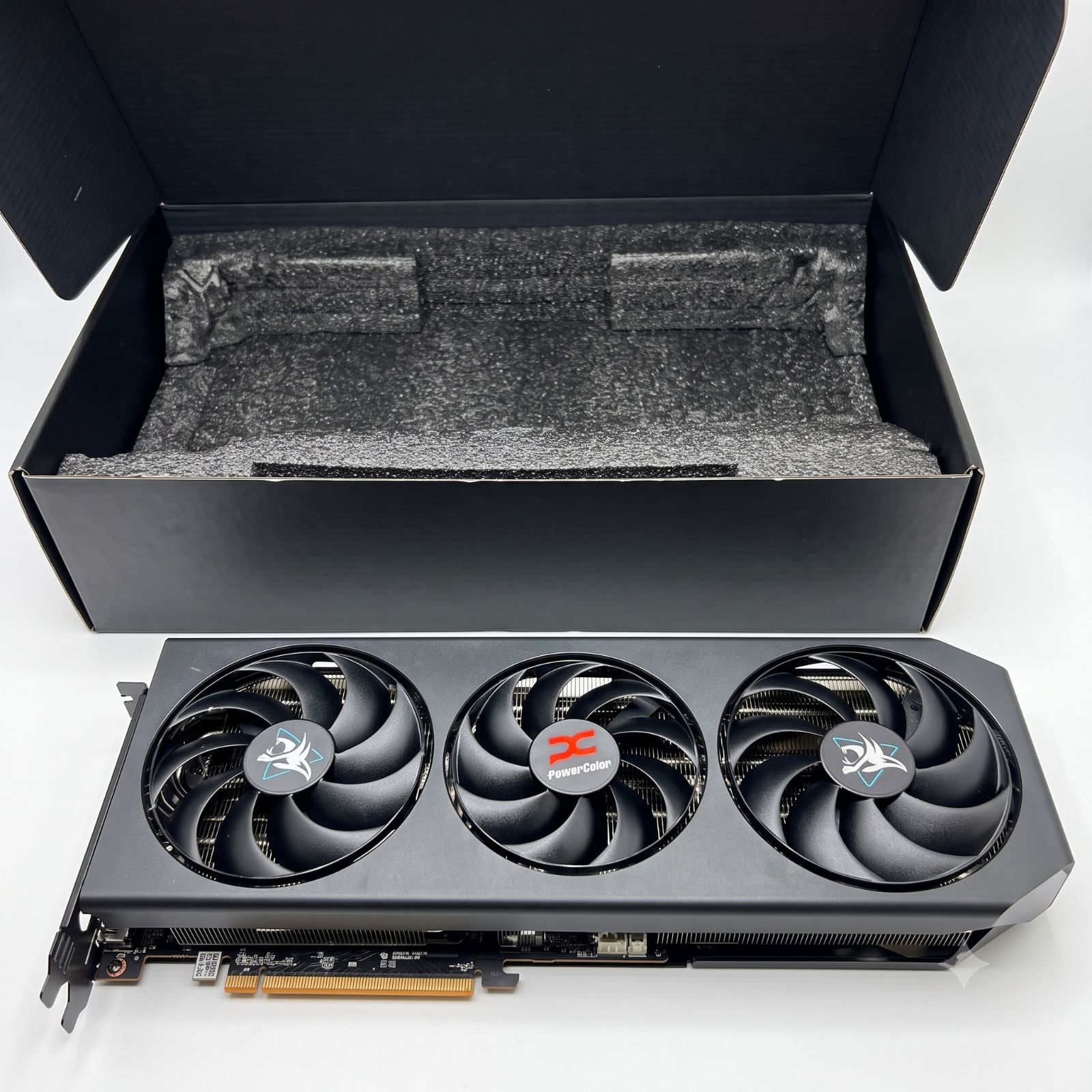 【ジャンク】Hellhound Power Color AMD Radeon RX9070 グラフィックボード RX9070 16G-L/OC GDDR6 16GB