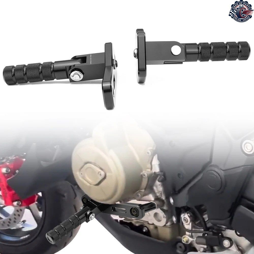 ドゥカティ ムルティストラーダ V4 V4S V4 RS V4 パイクスピーク V4 ラリー モーターサイクル ライダー フットペグ 折りたたみ式フットレス