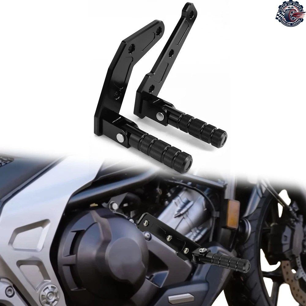 モーターサイクルライダー用フットペグ/フットレストキット ホンダ NC750X / ABS NC750X DCT / ABS 2021 2022-2025 2026 折りたたみ式ハイ