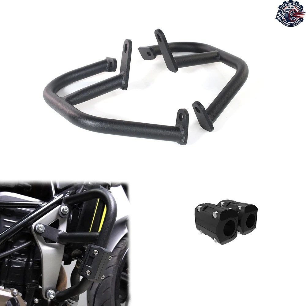 オートバイのエンジンガードバンパーフレームプロテクタークラッシュバーハスクバーナ VITPILEN/SVARTPILEN 401 2018-2023 KTM DUKE 390 20
