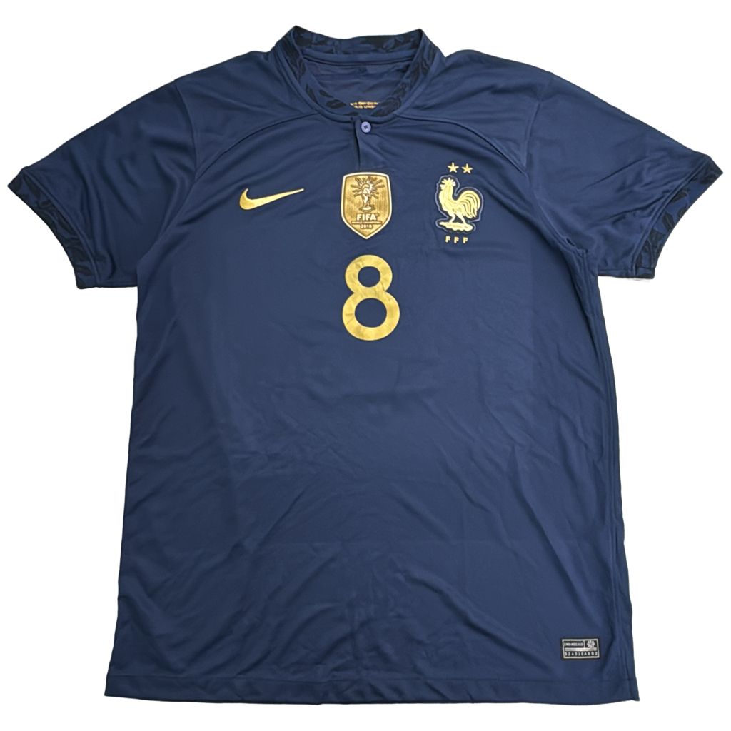 NIKE ナイキ サッカー フランス代表 オーレリアン・チュアメニ サッカーシャツ ユニフォーム プロチーム(メンズ L)中古 古着 Y4399