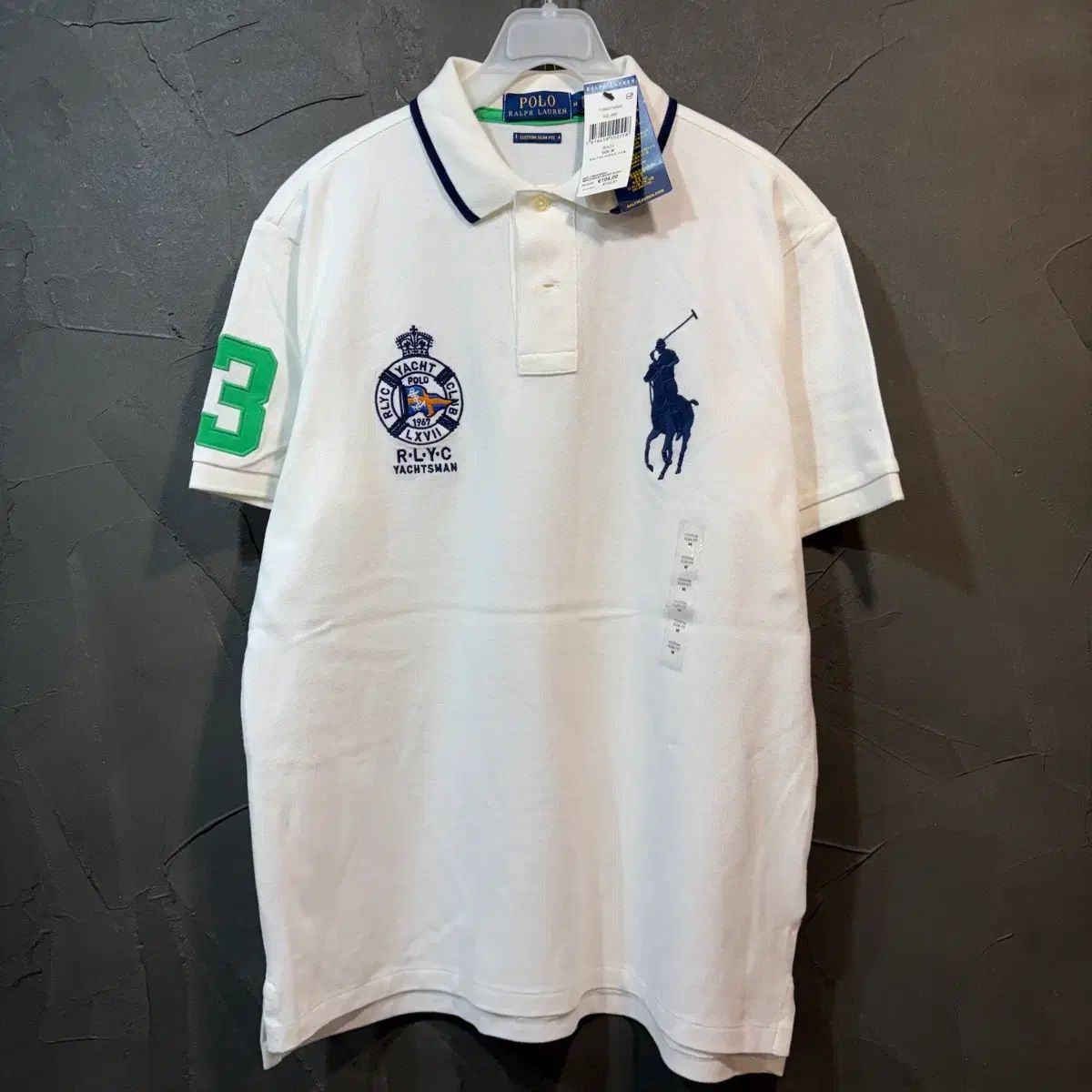 M POLO ポロ ラルフローレン ビックポニー PK カラーTシャツ