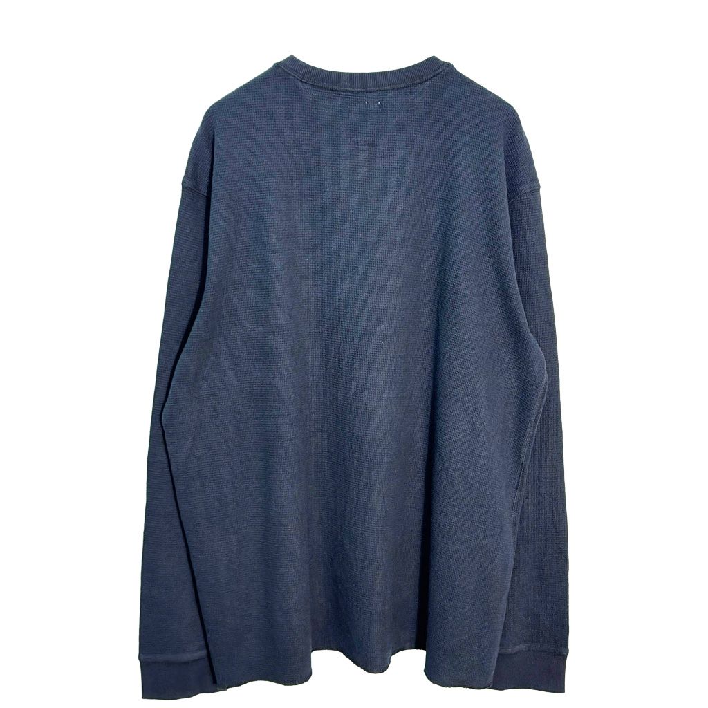 Levi's リーバイス 長袖サーマルＴシャツ ネイビー(メンズ XL)中古 古着 Y4464 thumbnail 2