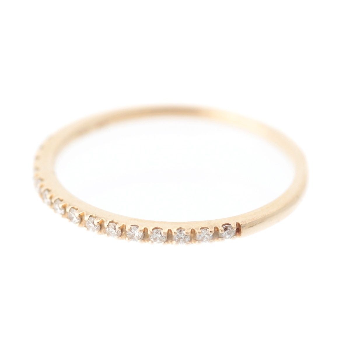 スタージュエリー ダイヤ リング 指輪 ジュエリー K18 0.08ct ゴールド 8.5号 0.9g【中古】