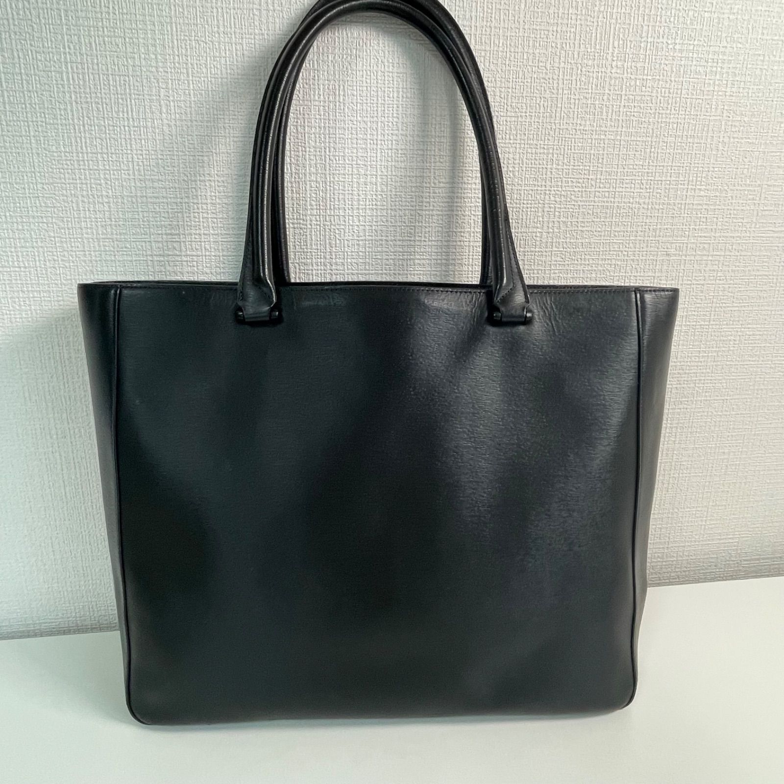 美品 Paul Smith ストローグレインレザー ビジネスバッグ トートバッグ