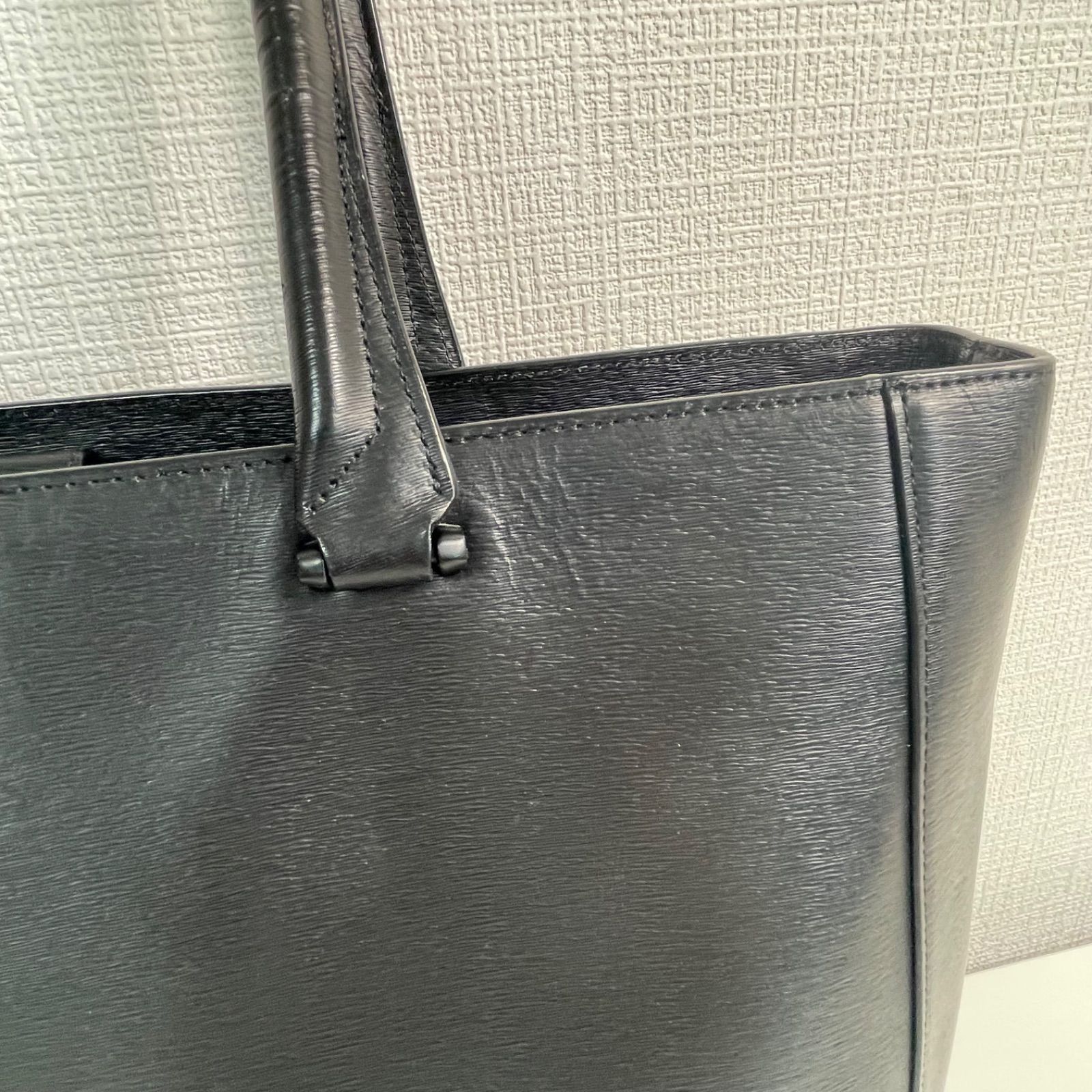 美品 Paul Smith ストローグレインレザー ビジネスバッグ トートバッグ