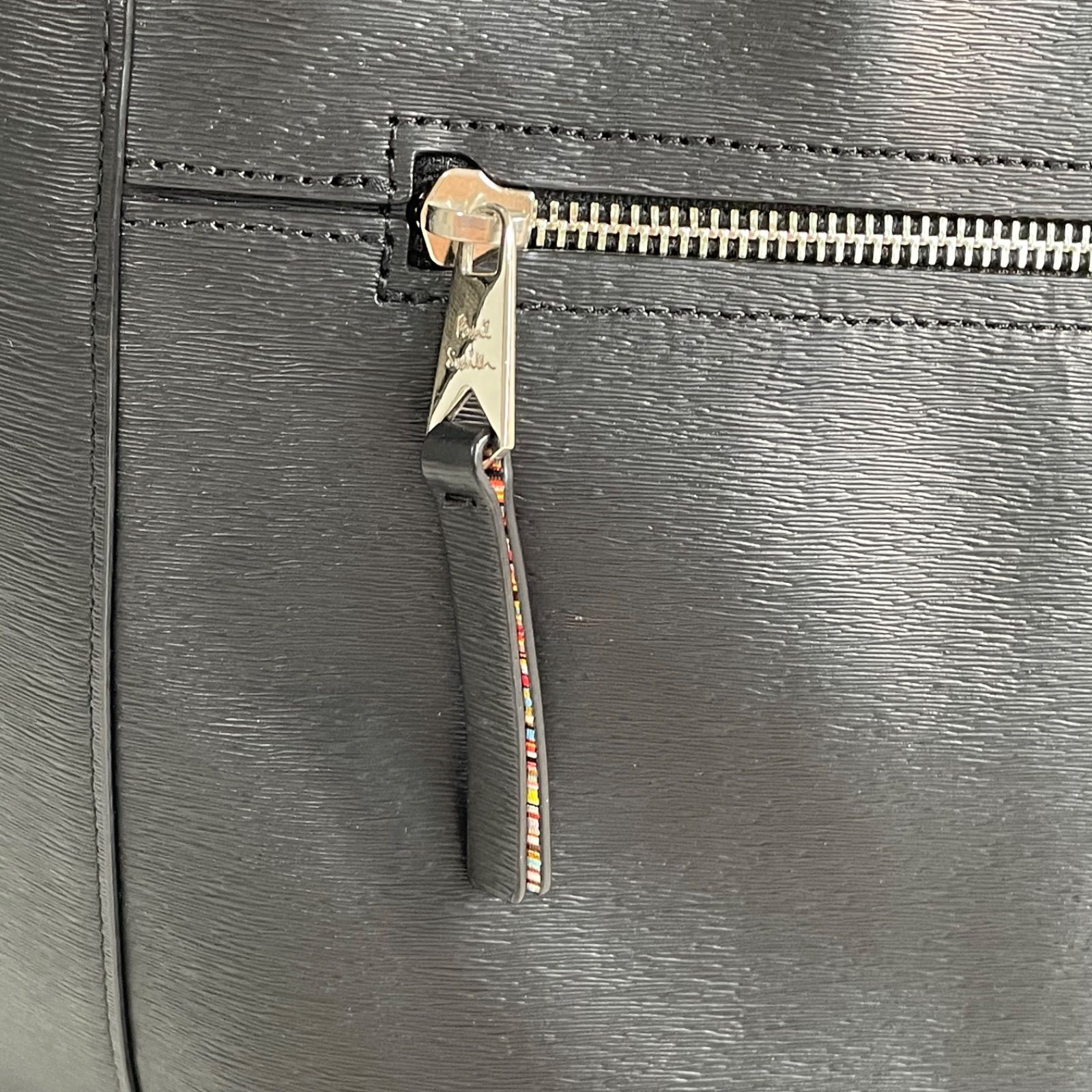 美品 Paul Smith ストローグレインレザー ビジネスバッグ トートバッグ