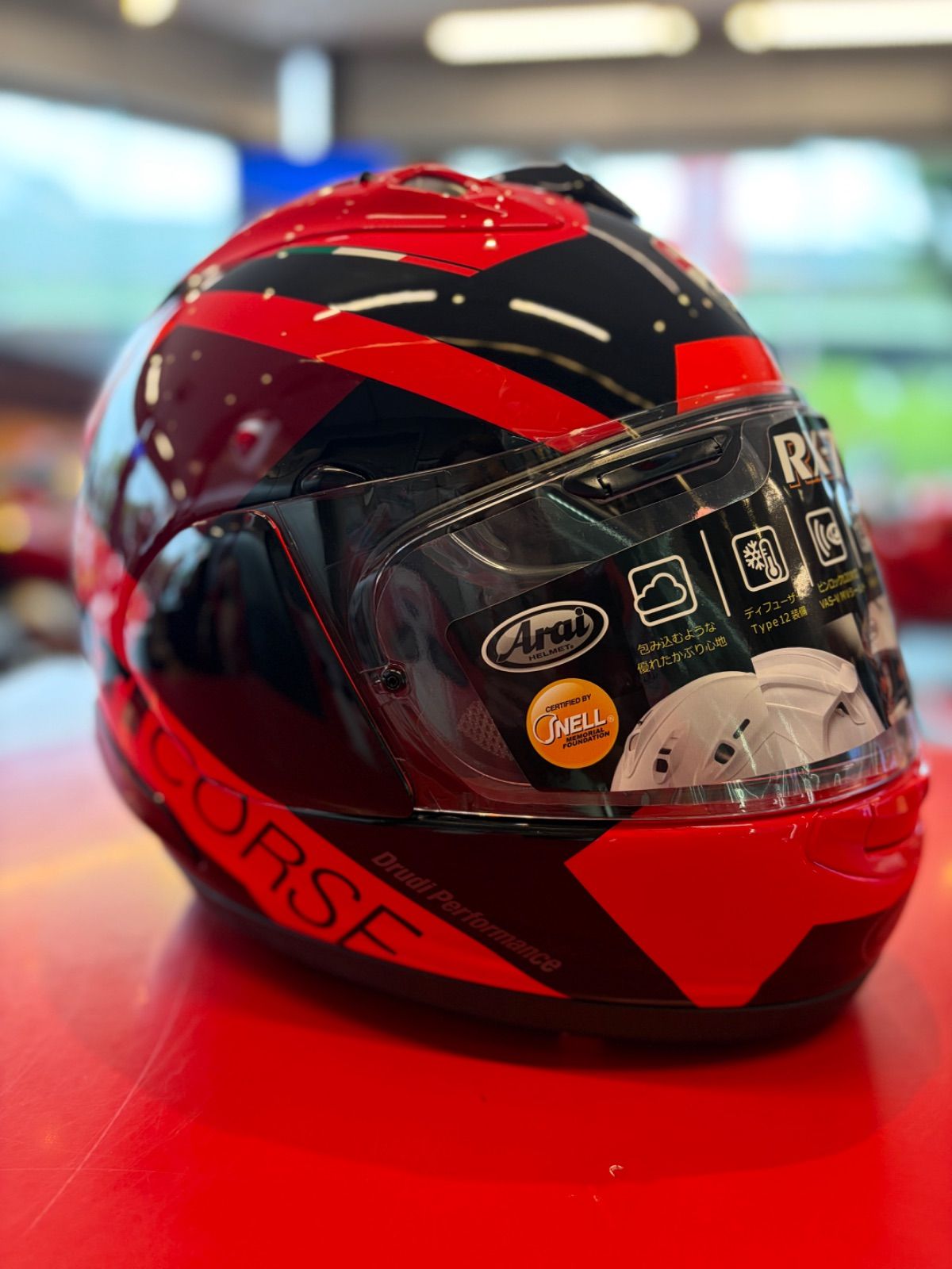 DucatiCorseV6ヘルメット　Lサイズ【定価】¥97,500-