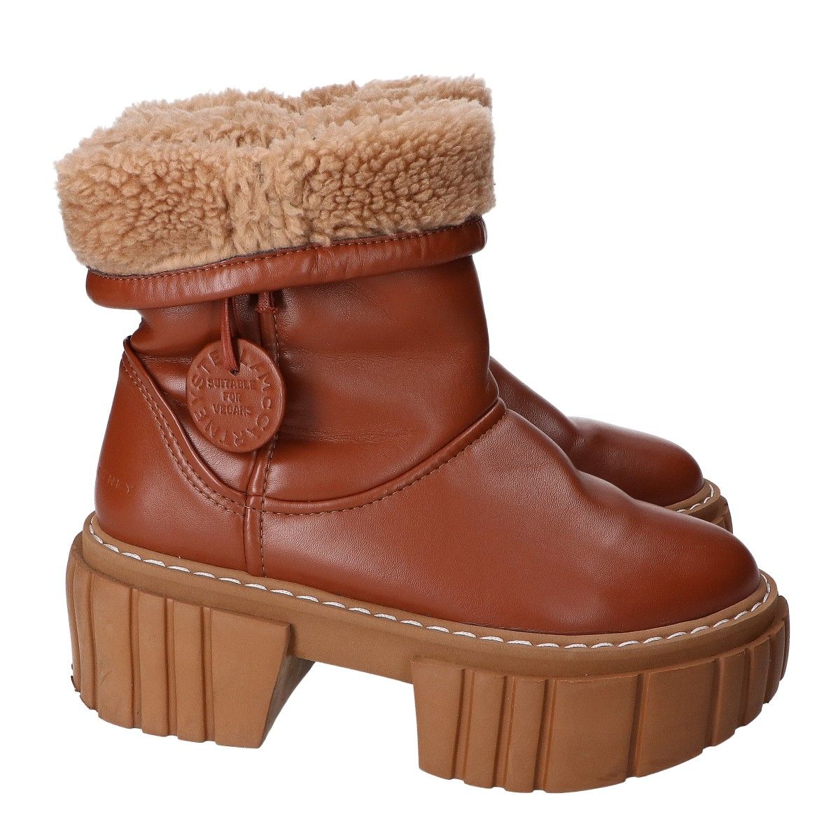 STELLA McCARTNEY ステラマッカートニー ブラウン エミリー ボア