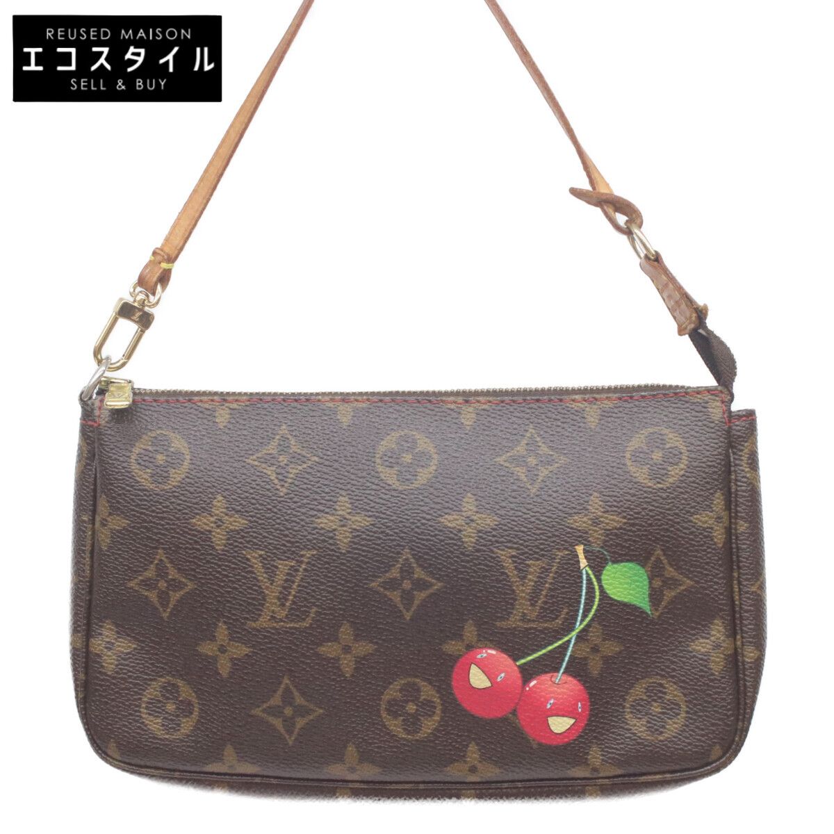 LOUIS VUITTON ルイヴィトン M95008 モノグラムチェリー ポシェットアクセソワ-ル