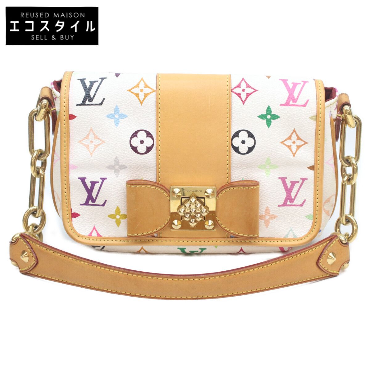 LOUIS VUITTON　ルイヴィトン　11年 M40305 モノグラムマルチカラー ブロン パティ