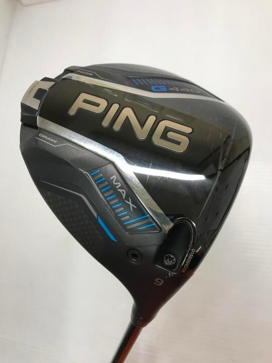 ピン　G440 MAX　9度　TOUR 2.0 BLACK 65　Sフレックス　ドライバー　中古【最短即日発送】