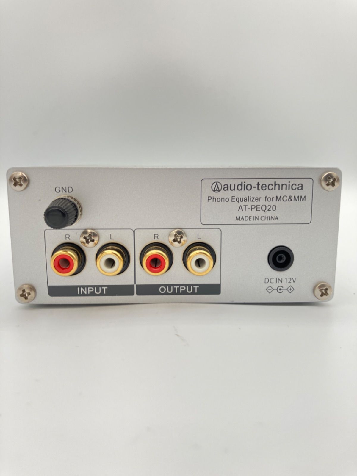 □ audio-technica オーディオテクニカ AT-PEQ20 フォノイコライザー