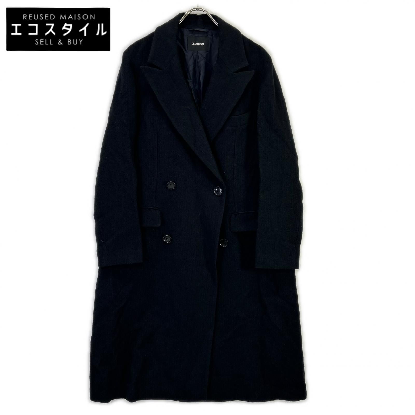 ZUCCA　ズッカ　CZ84FA537 サイドジップ チェスターコート　M
