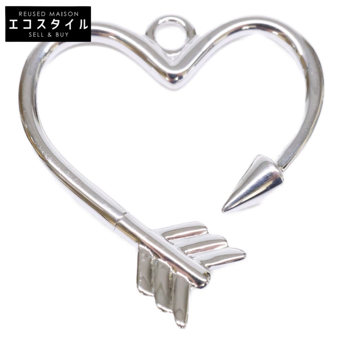 Adina Reyter　アディナレイター　【美品】925 Arrow Heart Hinged Charm for Mini Beads in Sterling Silver アロー ハート ヒンジ　ミニビーズ
