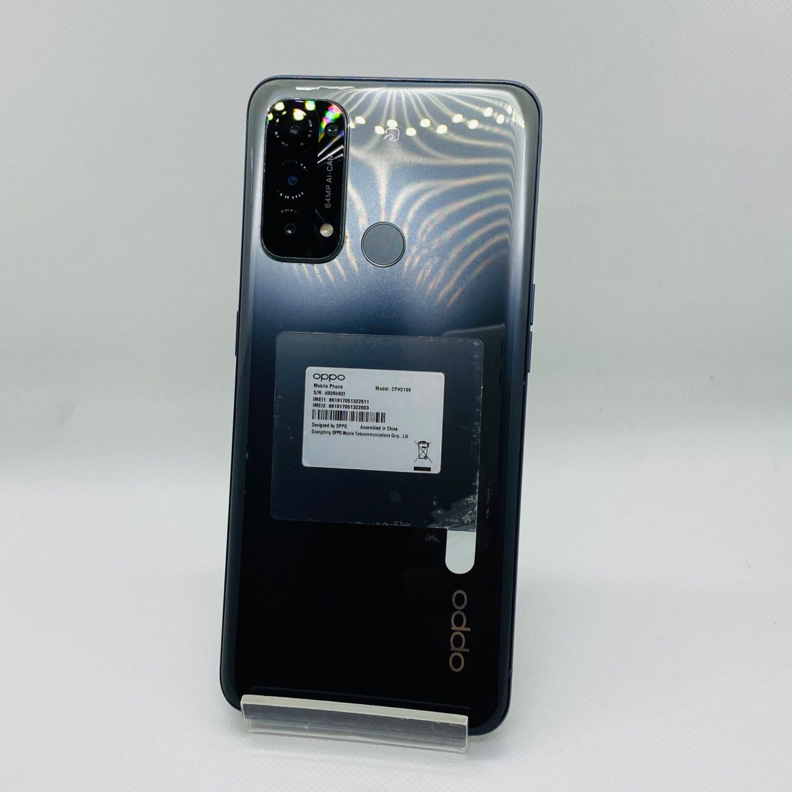 訳あり】OPPO Reno5 A シルバー SIMFREE - メルカリ