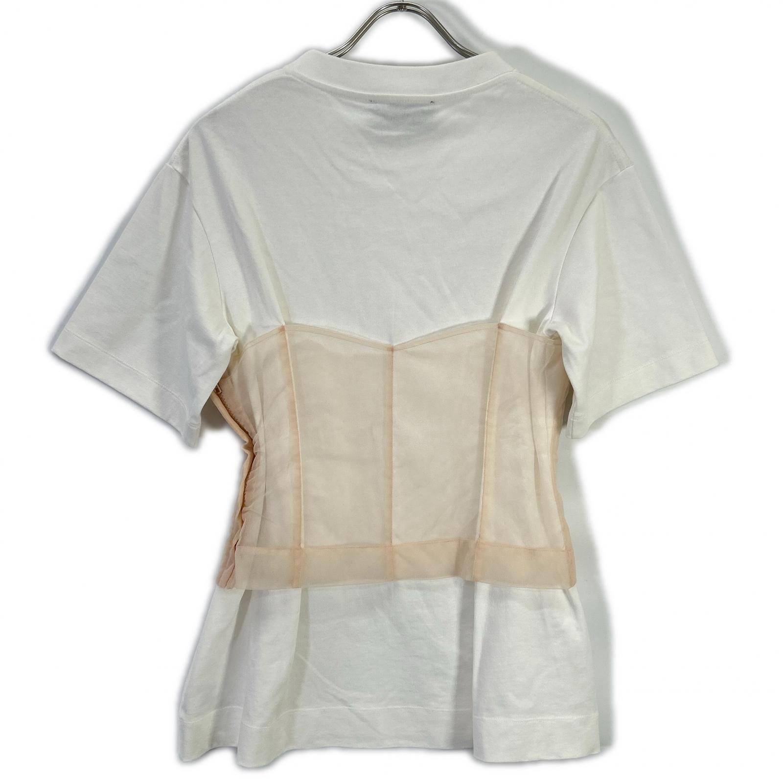 SIMONE ROCHA シモーネロシャ 5282 0562 ホワイト Boxy T-shirt w 