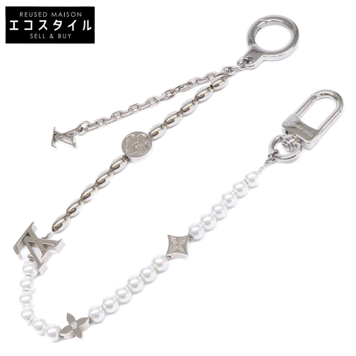 LOUIS VUITTON　ルイヴィトン　24年製 M01947 パール フュージョン バッグチャーム
