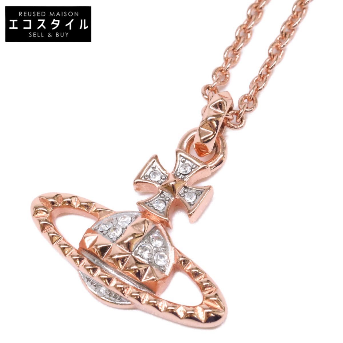 VivienneWestwood　ヴィヴィアンウエストウッド　【美品】MAYFAIR BAS RELIEF メイフェア バス レリーフ オーブ ラインストーン
