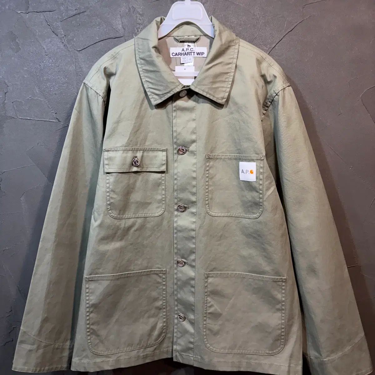 M Carhartt WIP X A P C ワークジャケット
