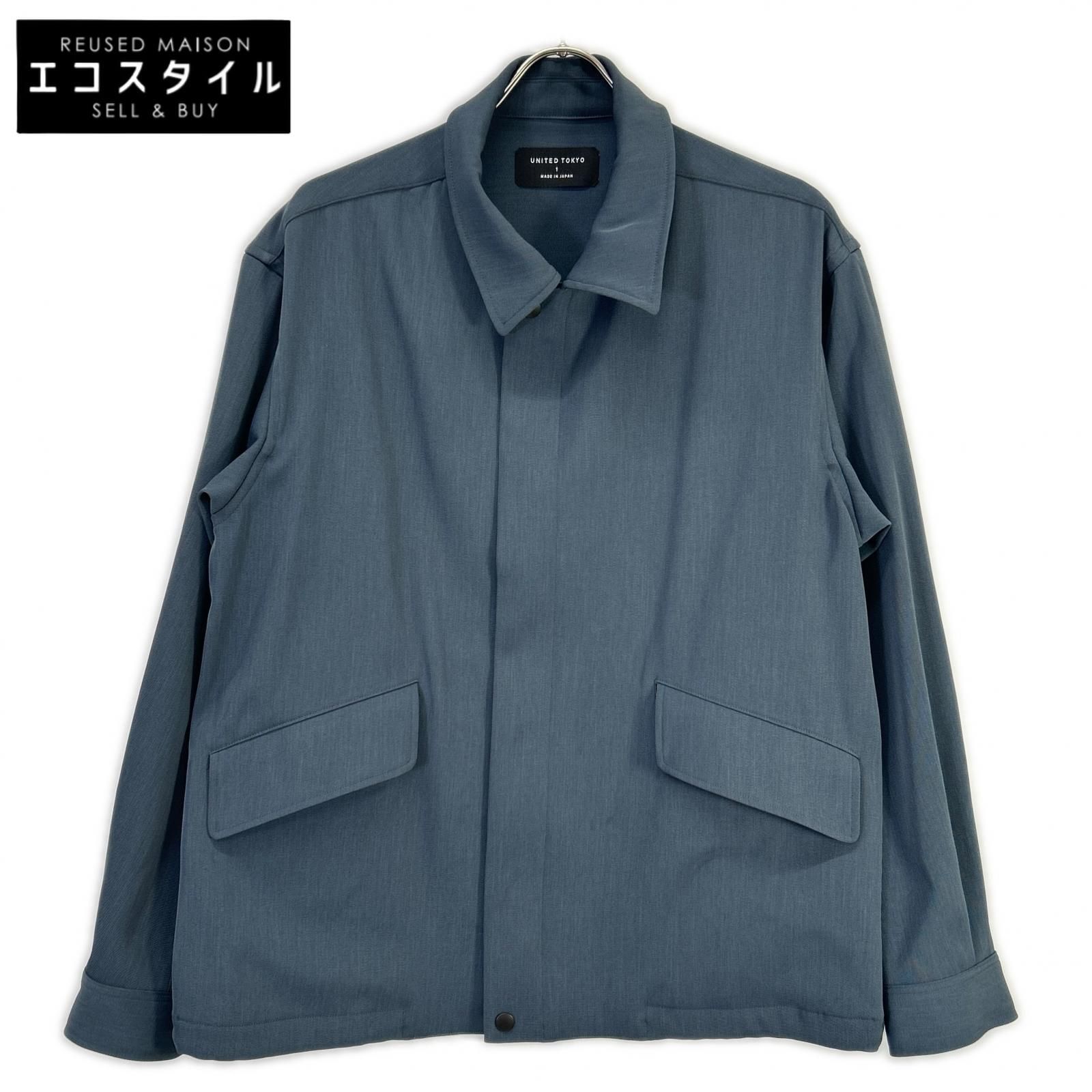 UNITED TOKYO　ユナイテッドトウキョウ　133250008 ネイビー DRY KERSEY 2WAYブルゾン　1